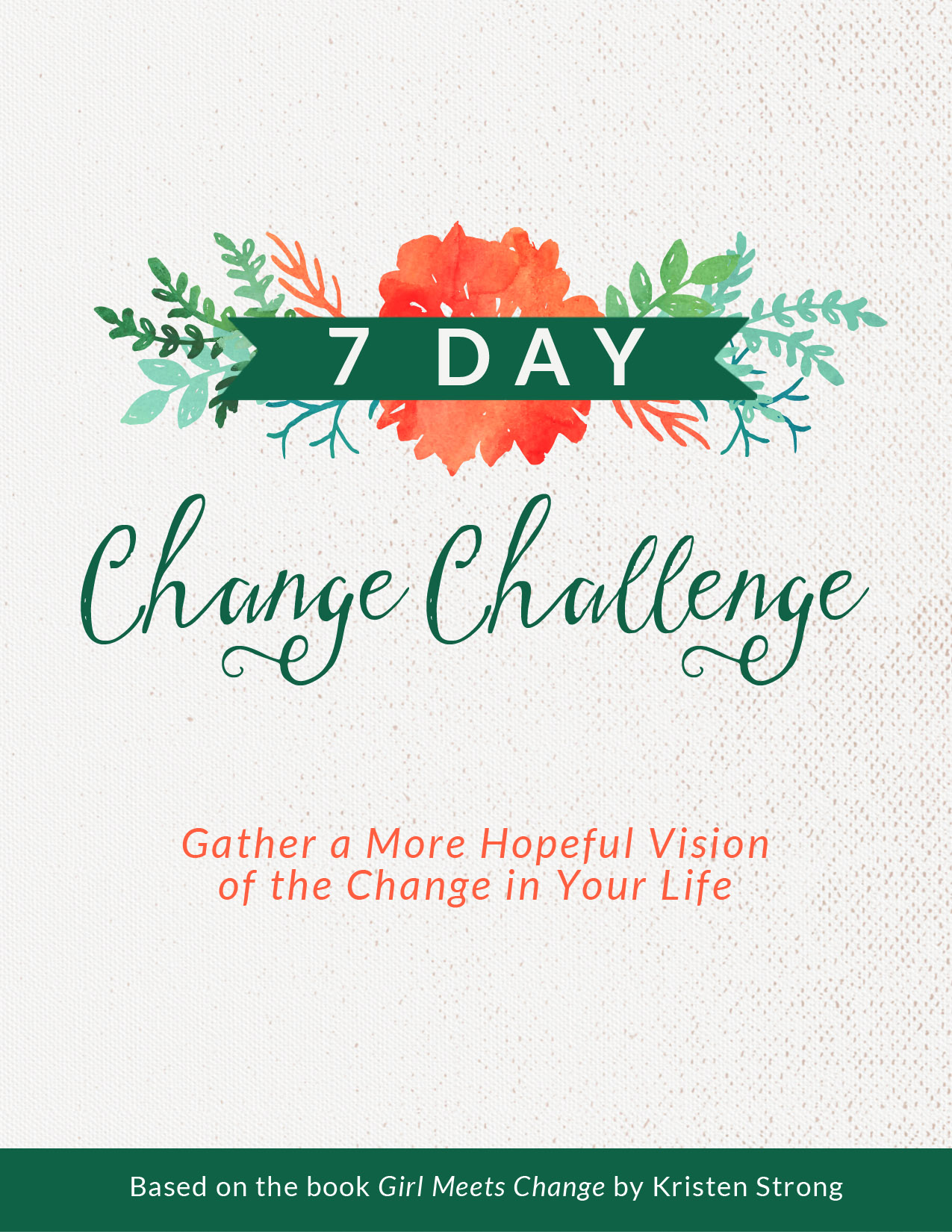 7 Day Change Challenge - Cover